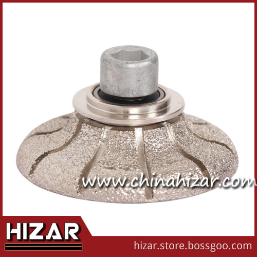 Vacuum Brazed Diamond Hand Profiling Wheel and diamond tool